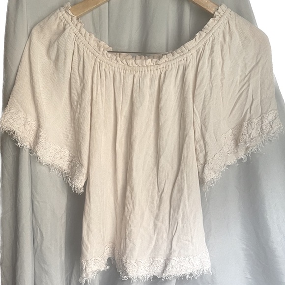 Mustard Seed Tops - Mustard Seed boho crew neck top size S